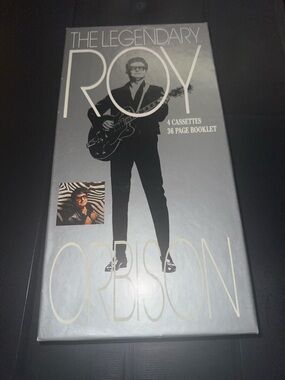 THE LEGENDARY ROY ORBISON 4 CASSETTE BOX SET AND BOOKLET 1990 CBS